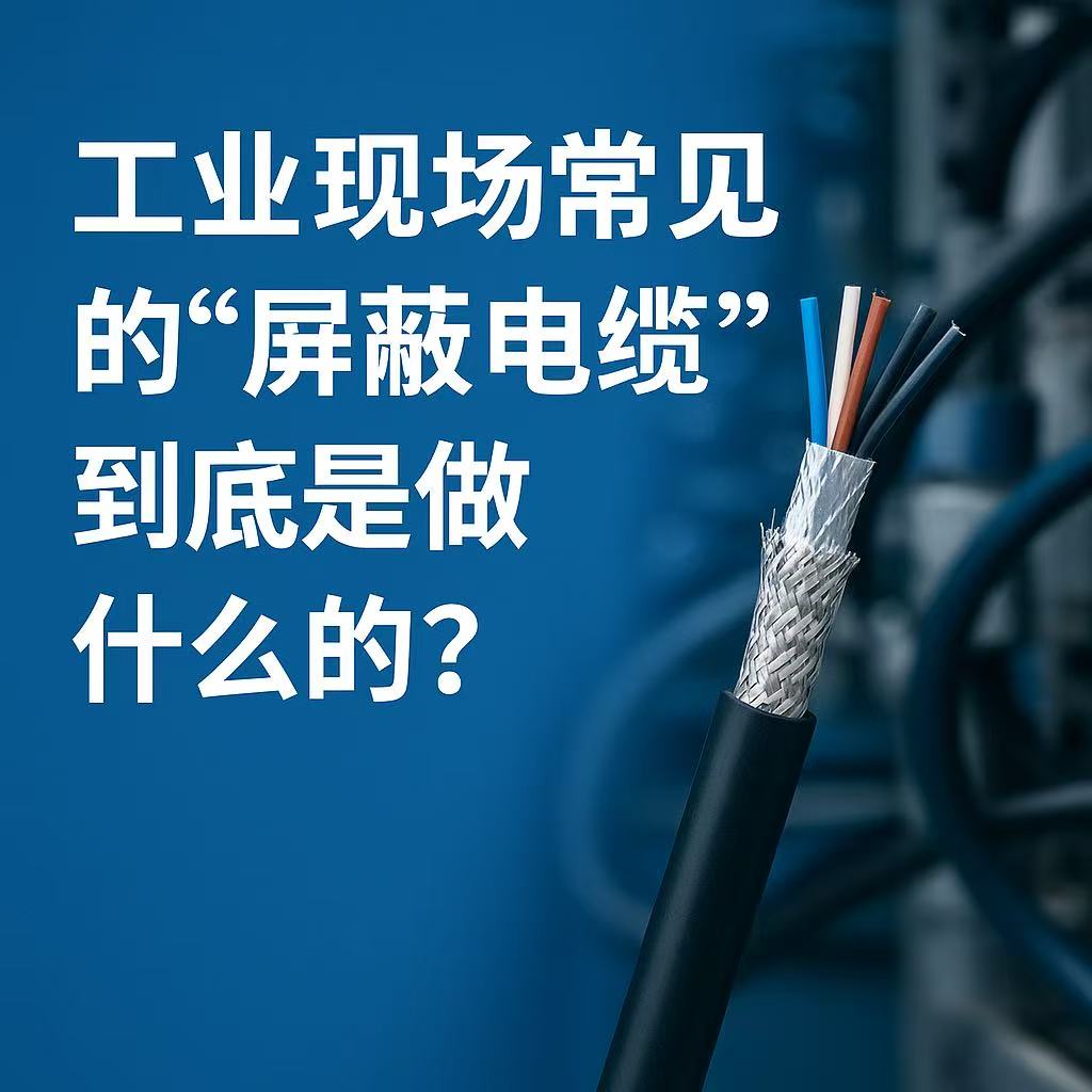 工业现场常见的“屏蔽电缆”到底是做什么的？