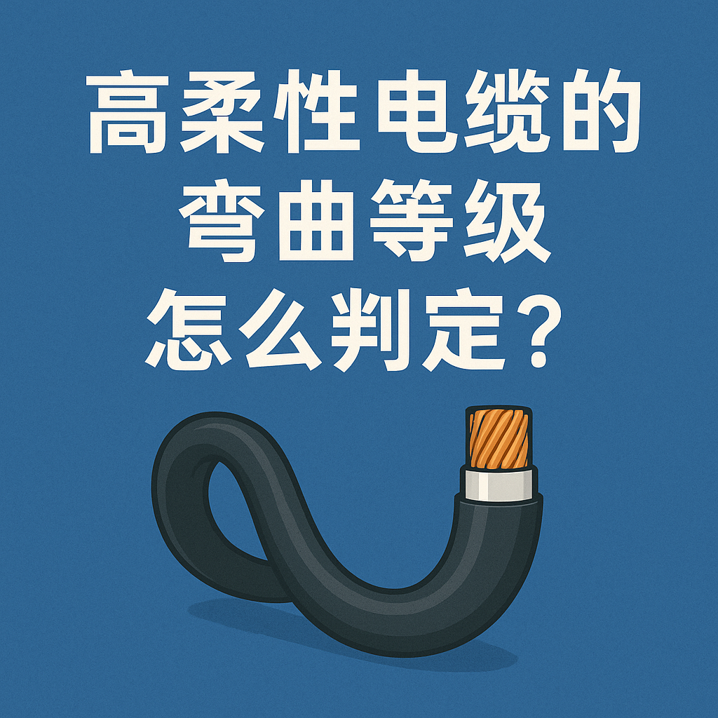 高柔性电缆的弯曲等级怎么判定？