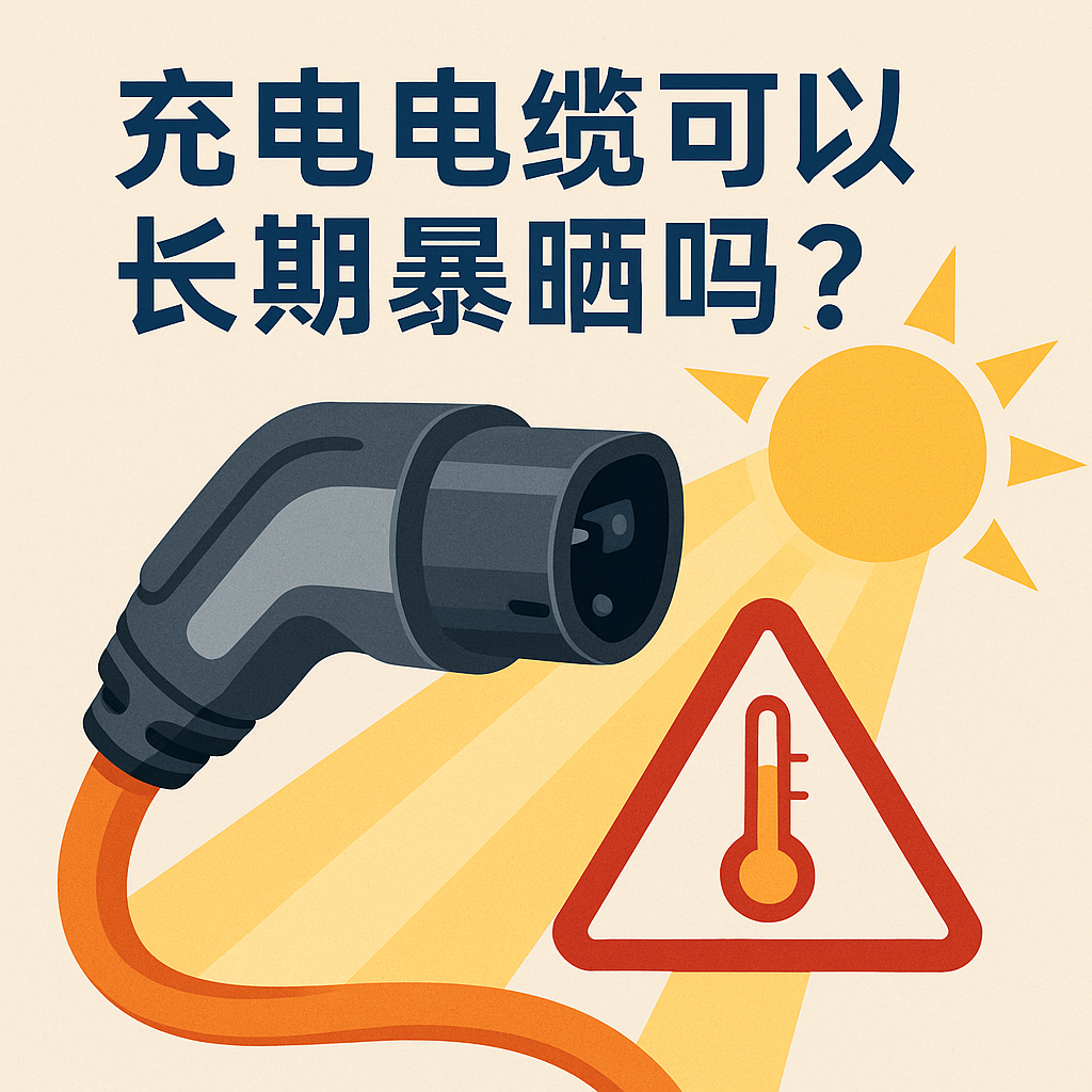 充电电缆可不成以以持久暴晒呢？